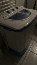Vends Machine À Laver 2 Bacs Lavage/rinçage Blanc Et Bleu En Plastique