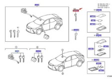 Lexus RX MK5 Master Cut Key