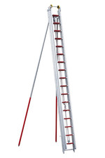 3-teilige Schiebleiter din En 1147 Pompier Conduite Échelle Coulissante Hlf Lf