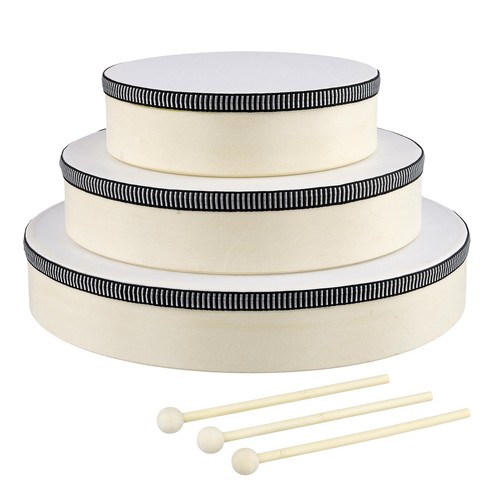 Lot tambours main avec - tambours,