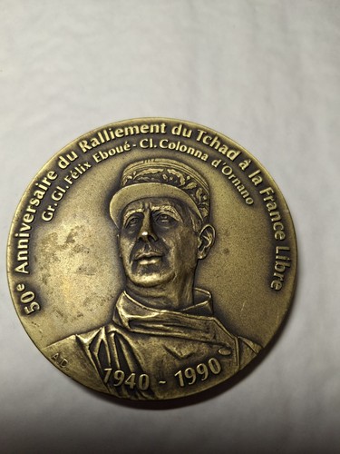 Gaulle leclerc médaille - gaulle,