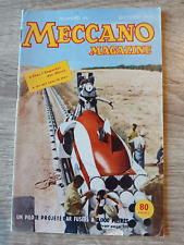 MECCANO MAGAZINE n° 49 DINKY TOYS 10/1957 aviation Américaine la MG A