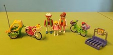 Playmobil Vélo Avec Remorque, Vélo Cliente Réf 3068 et 3203