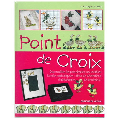 Broderie point croix - point, de