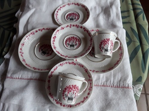 Lot soucoupes tasses - soucoupes,