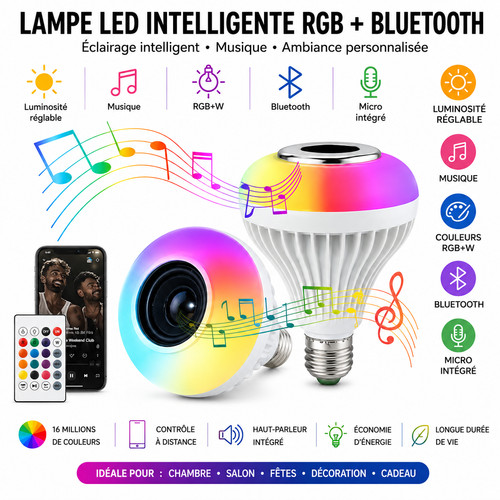 Ampoule led rgb - ampoule,