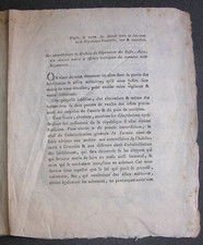 Révolution. Trafic des Effets