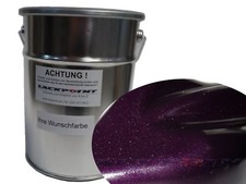 1L Basislack Prêt à Pulvériser Deep Violet Métallique Peinture Voiture Tuning