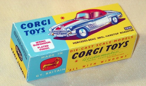Corgi toys 304s - toys, mercedes