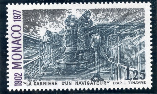 Stamp timbre monaco n - /, de