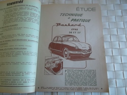 Revue technique panhard - revue,