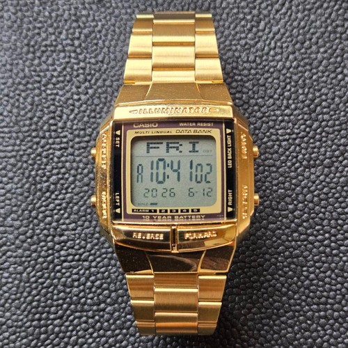 Casio data bank - bank, quartz