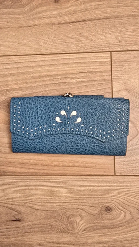 Vintage leather wallet - leather,