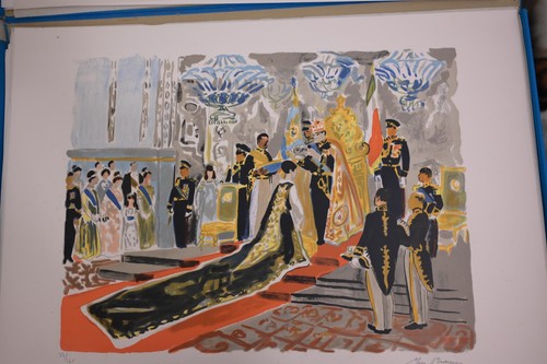 Iran lithographies signées - lithographies,