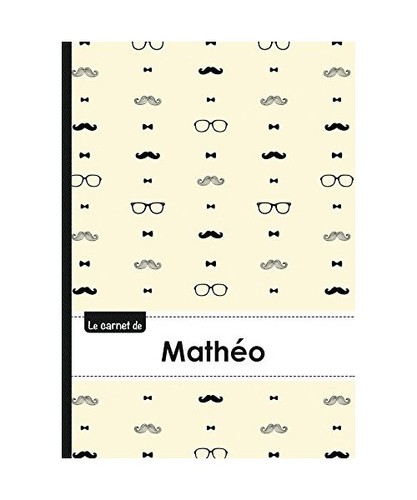 Carnet matheo lignes 96p - matheo, lignes,96p,a5