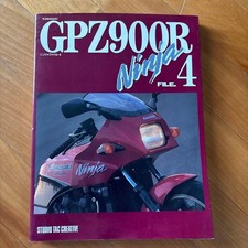 Livre moto Kawasaki GPZ900R Ninja FILE 4 STUDIO TAC CREATIVE Japon