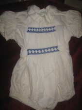 Barboteuse bébé année 50