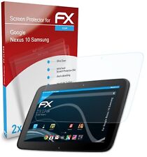 atFoliX 2x Protecteur d'écran pour Google Nexus 10 Samsung clair