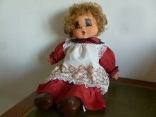 POUPEE  STYLE  SEKIGUCHI  VINTAGE H. 52 CM HABILLAGE D'ORIGINE