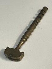 Ancien coupe-verre de vitrier en laiton