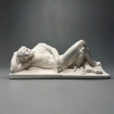 Sculpture artisanale d'homme