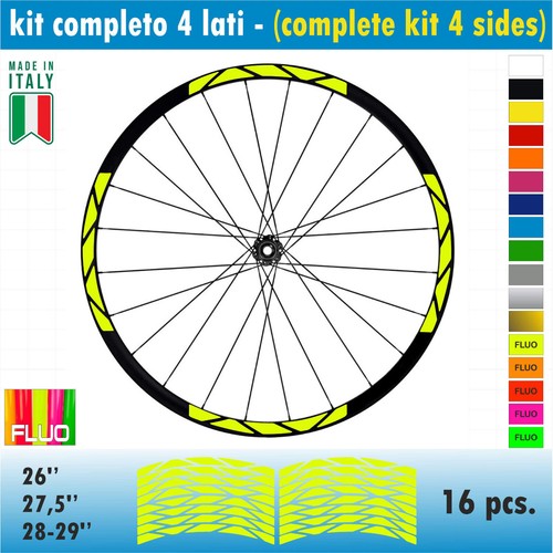 Kit autocollants pour jantes - kit,