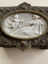 Ancienne boîte grès art - boîte,