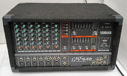 Yamaha emx 640 powered mixer - yamaha,