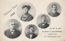  1909 souvenir de Mr & Mme