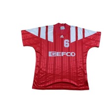 Maillot Adidas GEFCO vintage N°6 années 1990