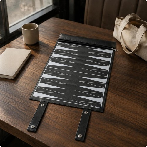Plateau backgammon pliable - de,