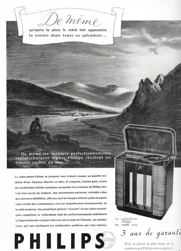Publicite radio philips - ad,