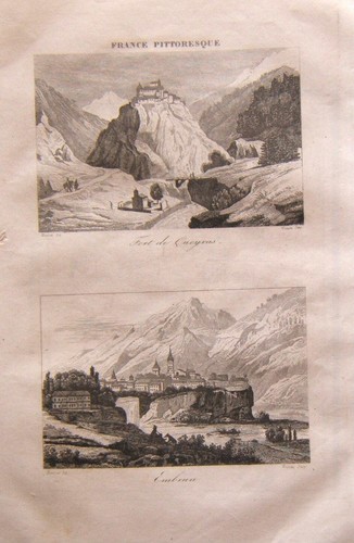 Gravure vue du - gravure,