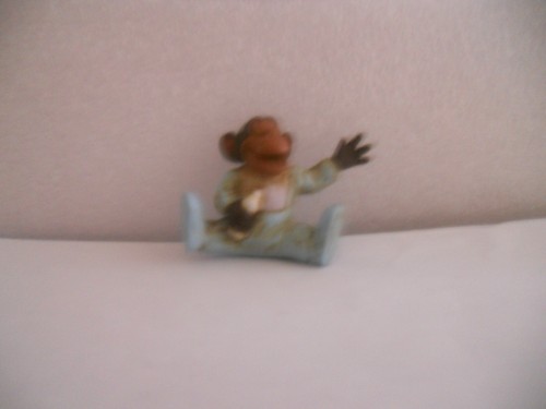 Figurine publicitaire singe - figurine,