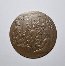Médaille en BRONZE - Le déjeuner des canotiers d'après Auguste Renoir
