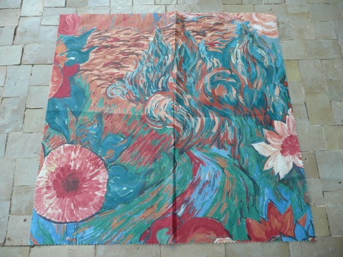 Tissu ancien vintage pour - tissu,