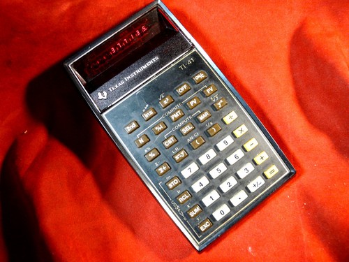 Calculatrice vintage texas - calculatrice,