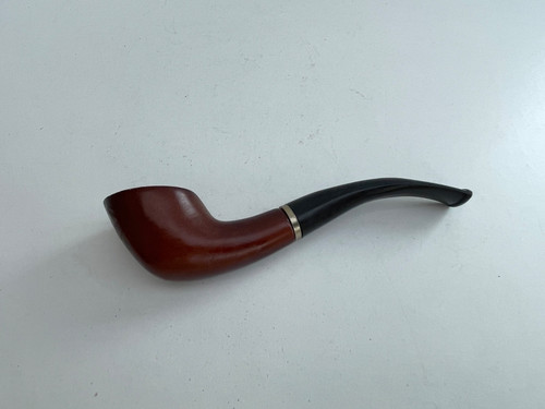 Pipe vintage marron noire - pipe,