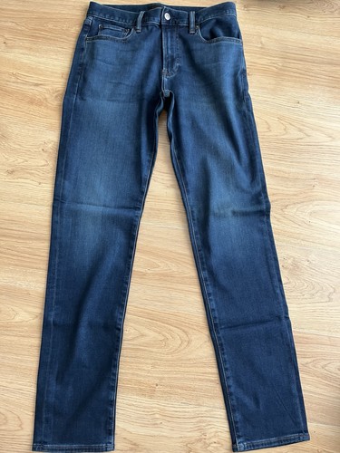 Jeans bleu coupe droite taille - jeans,