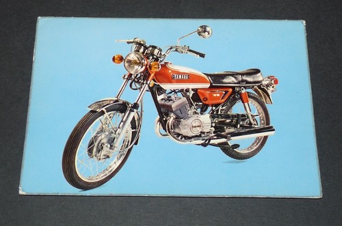 Carte postale cpa moto yamaha - cpa,