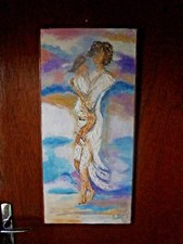 Tableau peinture couteau huile - peinture,