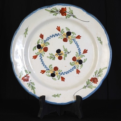 Motif floral assiette - assiette, xixe