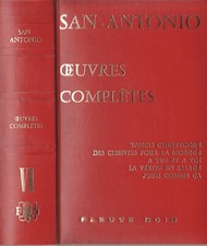 SAN ANTONIO OEUVRES COMPLETES 6 VI - EDITION ORIGINALE DE 1970 - TRES BON ETAT
