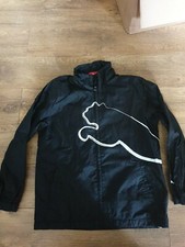 PUMA Coupe-Vent style k-way Noir Taille 12 ans