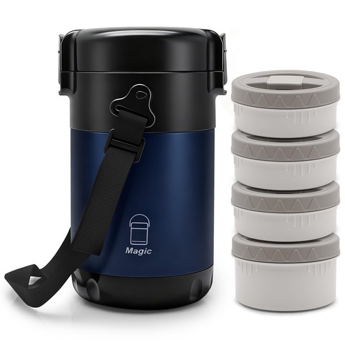 Thermos alimentaire chaud avec - alimentaire,