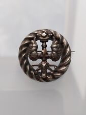 Broche Alérion et Croix de Lorraine