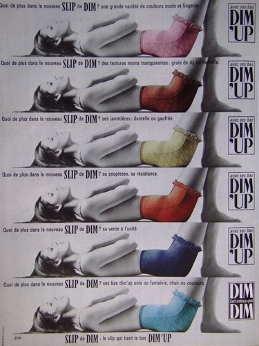 Publicité presse 1966 slip - publicitÉ,