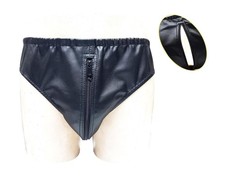 Une paire de 2 slips en cuir