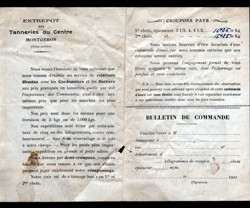 Montgeron cuirs pour - cuirs,