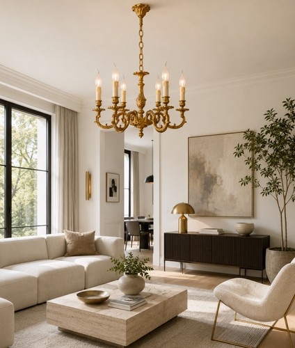 Lustre louis lum bronze - xv,